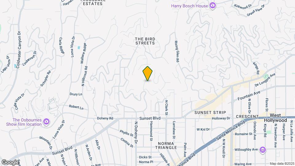 1330 N Wetherly Dr Map and Location Details