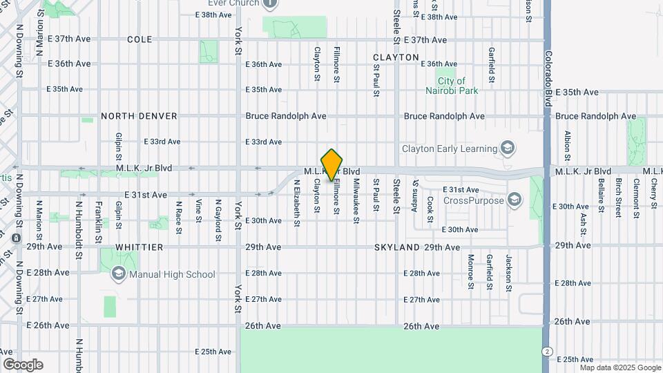 3105 Fillmore St Map and Location Details