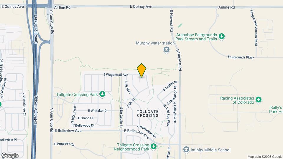 4760 S Flat Rock Ct Map and Location Details