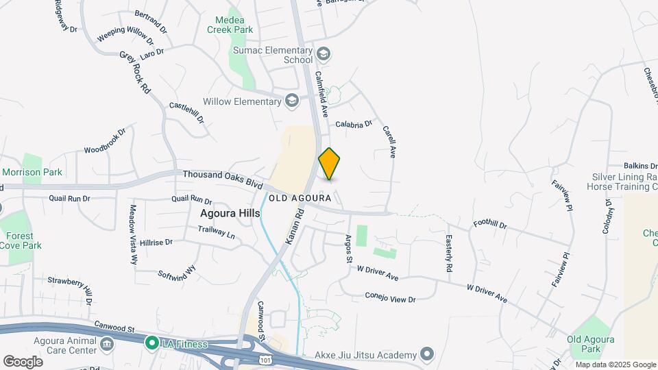 28947 Thousand Oaks Blvd Map and Location Details