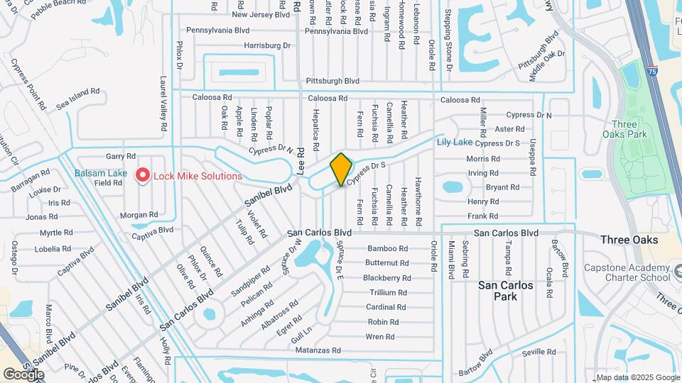 18374 Columbine Rd Map and Location Details