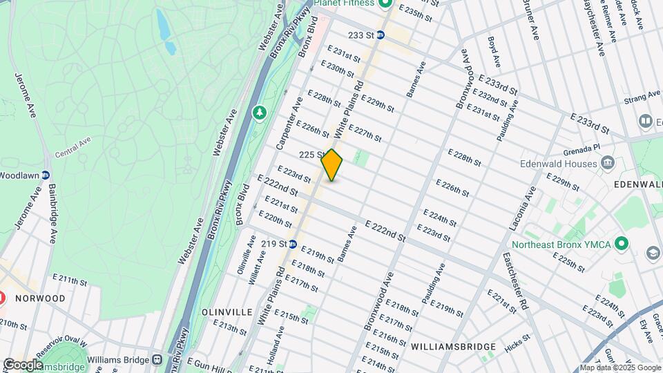 721 E 223rd St Map and Location Details