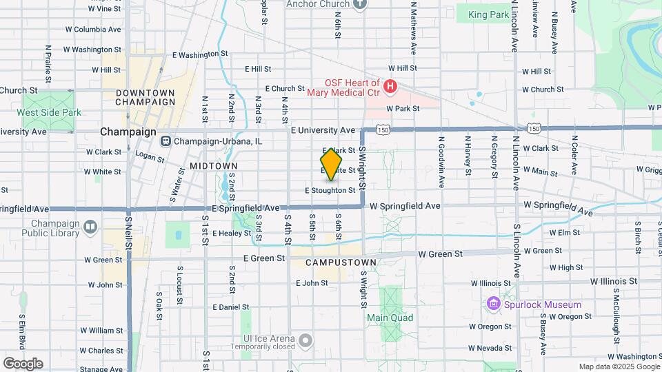 510 E Stoughton Map and Location Details