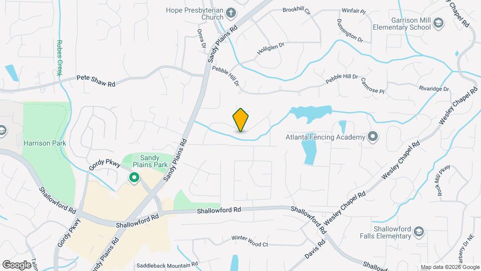 3328 Mountain Hollow Dr Map and Location Details