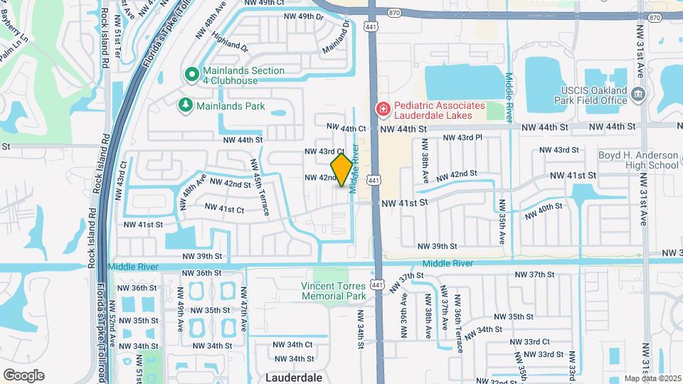 4151 NW 41st St Map and Location Details