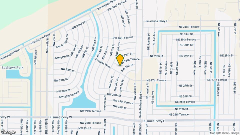 220 NW 28th Terrace Map and Location Details