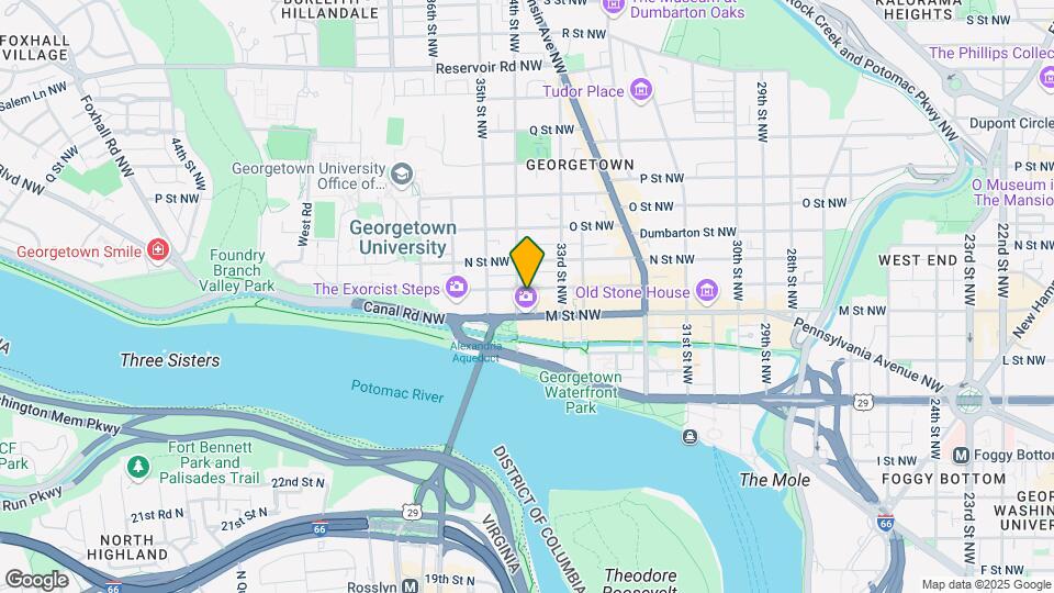 3336 Prospect St NW Map and Location Details