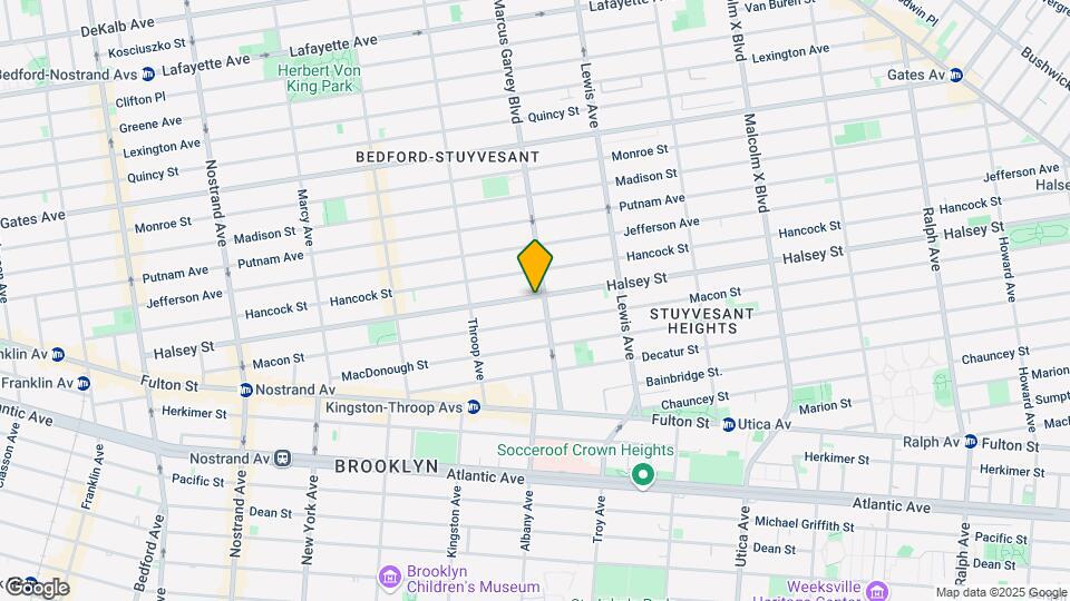 404 Marcus Garvey Blvd Map and Location Details