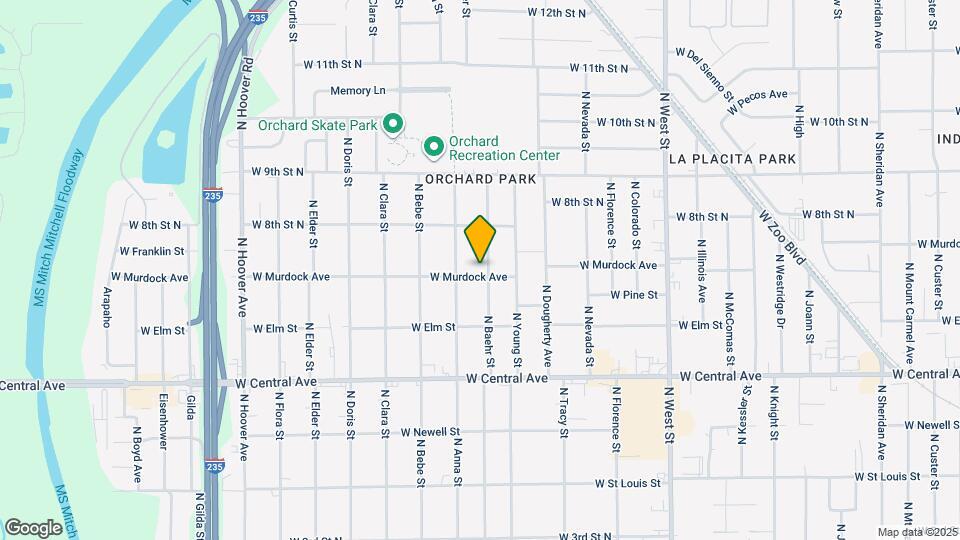 4704 W Murdock St Mapa y Detalles de la Ubicación