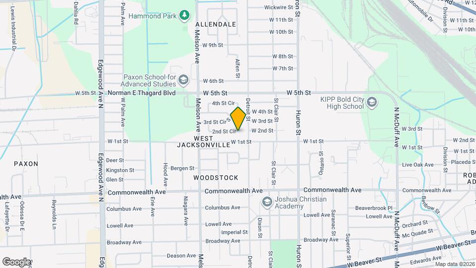 3032 2nd St Cir Map and Location Details