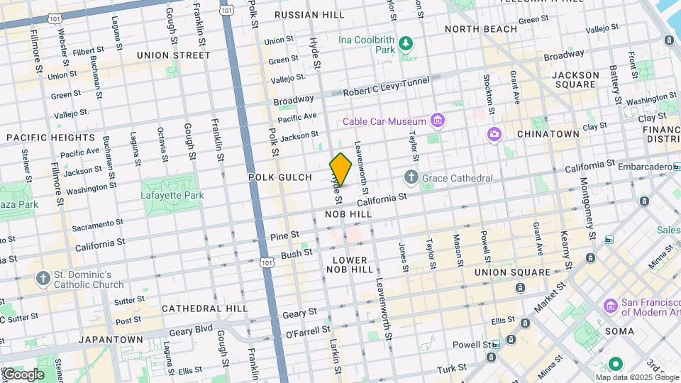 1142 Hyde St Mapa y Detalles de la Ubicación