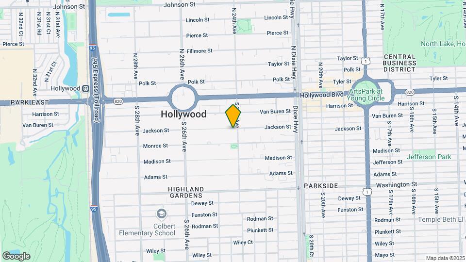 2410 Jackson St Map and Location Details