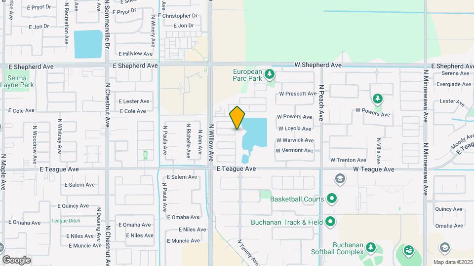 1723 N Mont Blanc Ln Map and Location Details