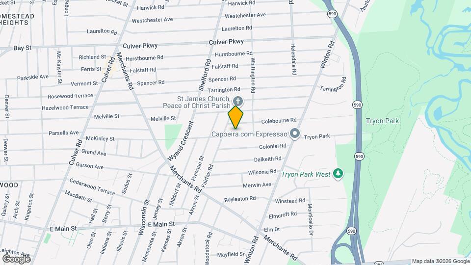 206 Farmington Rd Map and Location Details