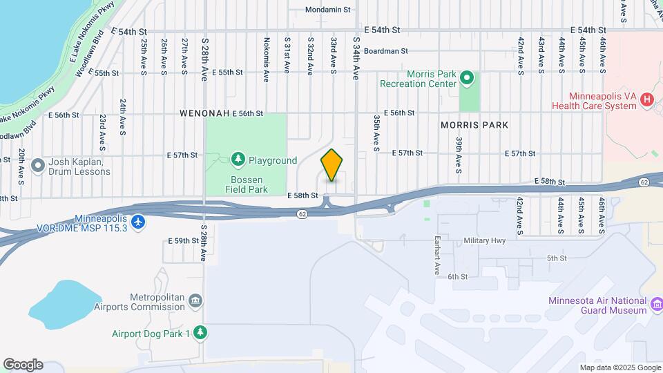 5754 33rd Ave S Map and Location Details