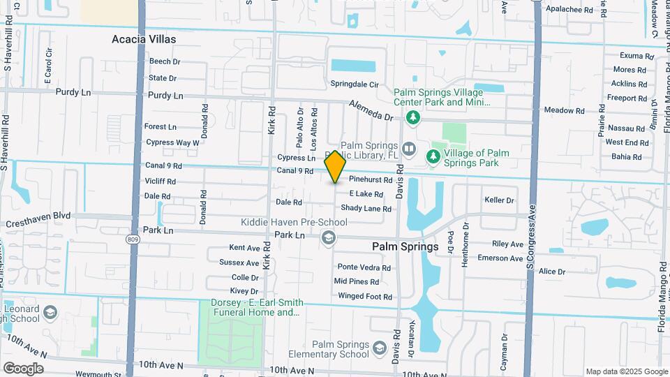 2573 Gulfstream Rd Map and Location Details