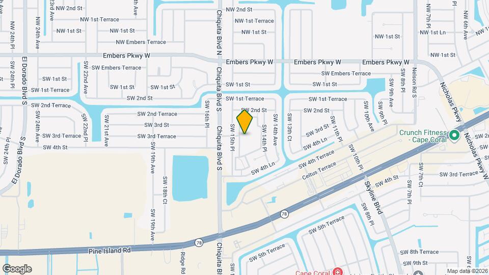 The Hadley Apartments Map and Location Details