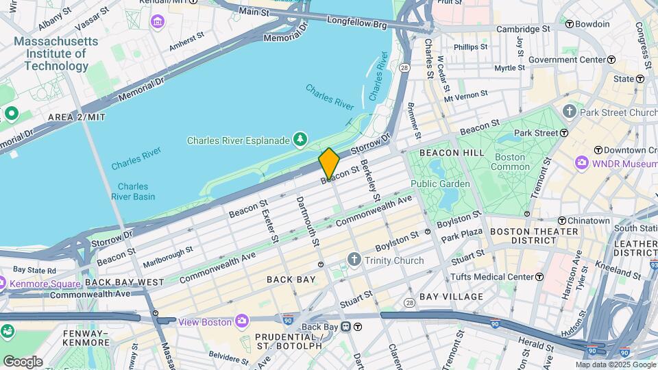 205 Beacon St, Unit 6 Map and Location Details