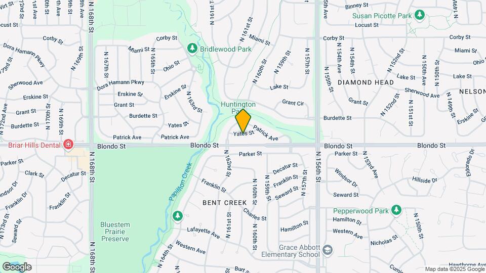 15931 Yates St Map and Location Details