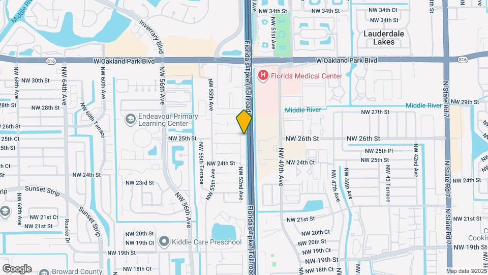 2520 NW 52nd Ave Map and Location Details