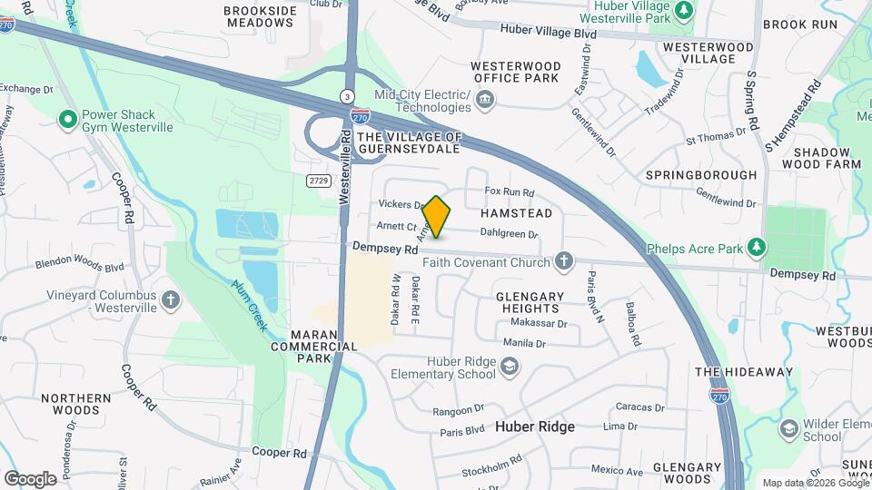 3412 Dempsey Rd Map and Location Details