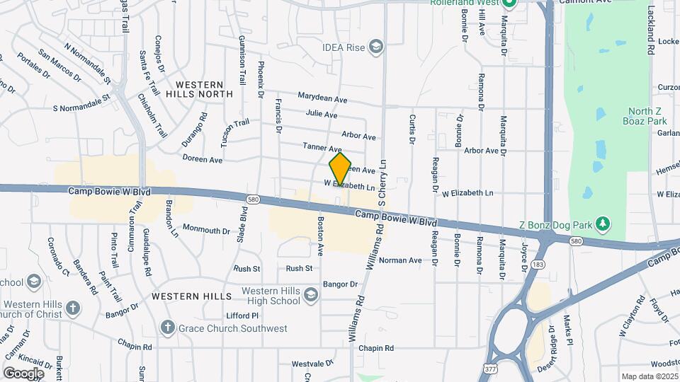 8005 W Elizabeth Ln Mapa y Detalles de la Ubicación