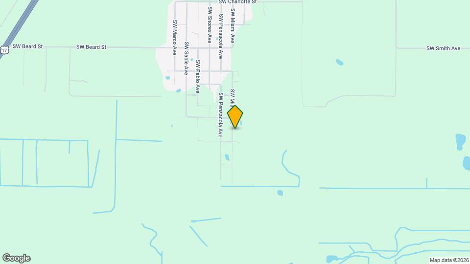 6686 SW Miami Ave Map and Location Details