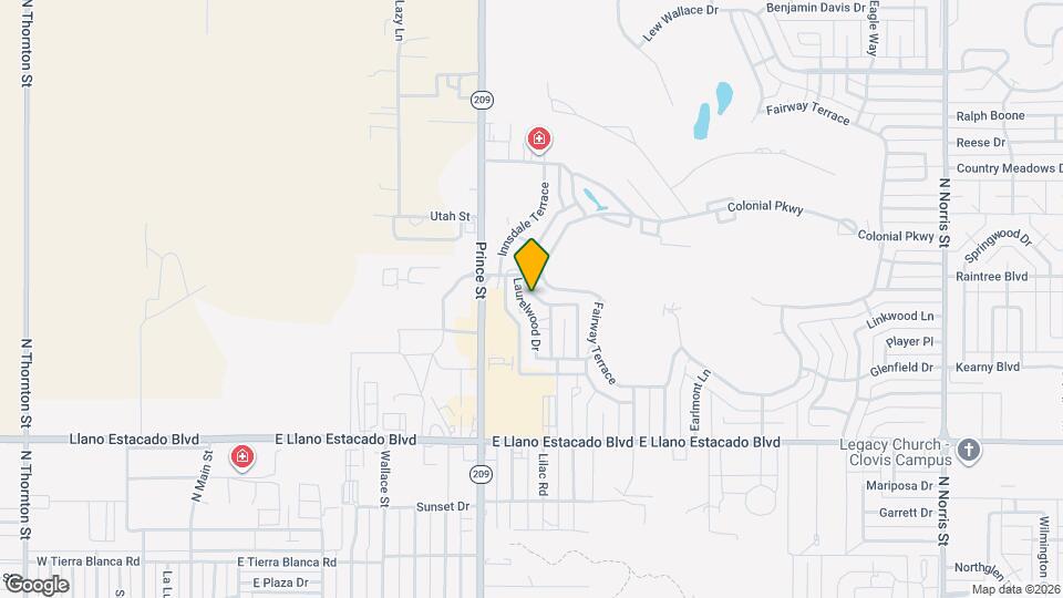 721 Laurelwood Dr Map and Location Details