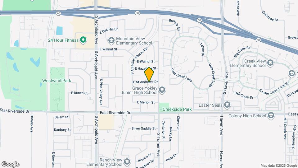 3020 E St Andrews Dr Map and Location Details