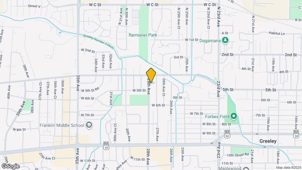 430 28th Ave Map and Location Details