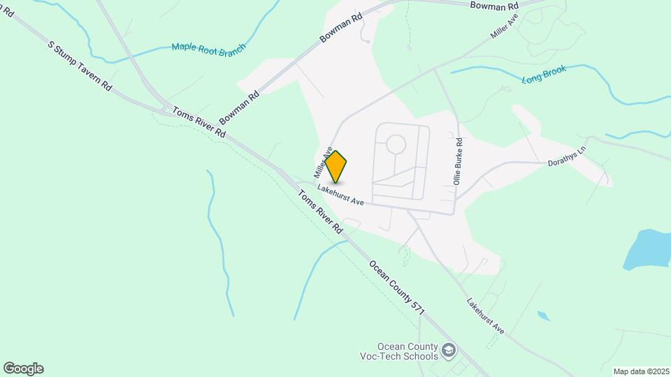 741 Lakehurst Ave Map and Location Details