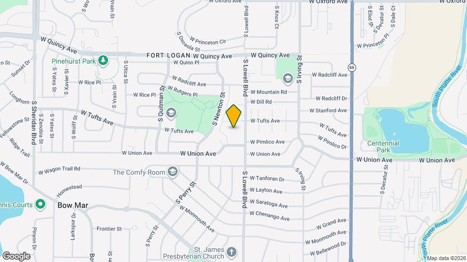 4651 S Lowell Blvd Map and Location Details