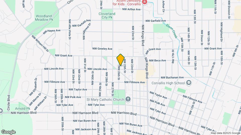 1017 NW 26th St Map and Location Details
