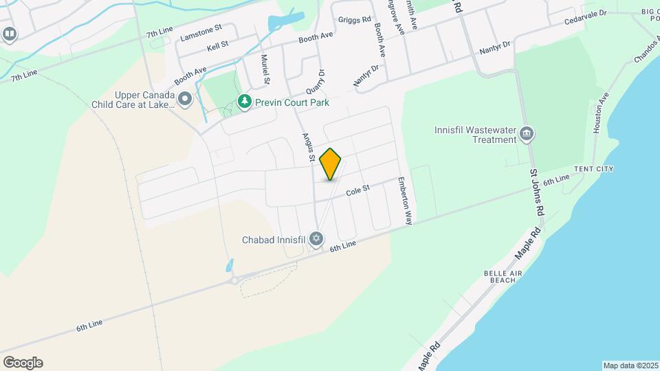 1047 Barton Way Map and Location Details