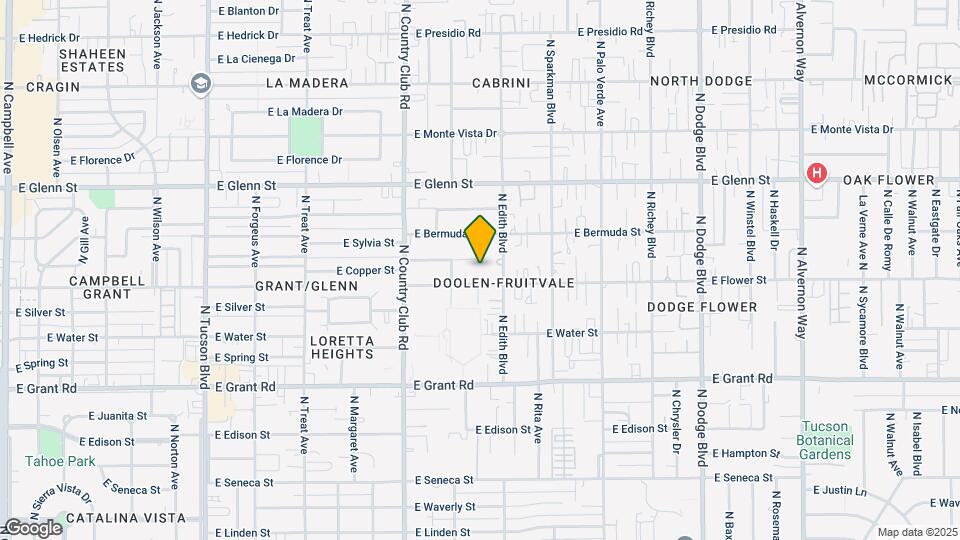 3232 E Towner St Map and Location Details