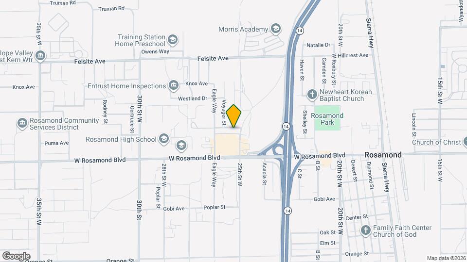 2516 Starbrite Ave Map and Location Details