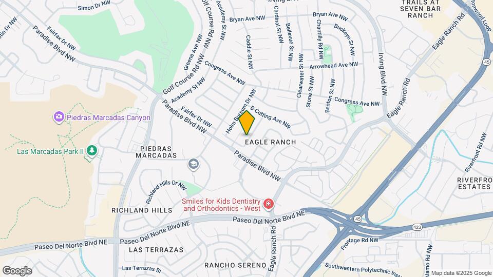 9215 Clinton Anderson Dr NW Map and Location Details