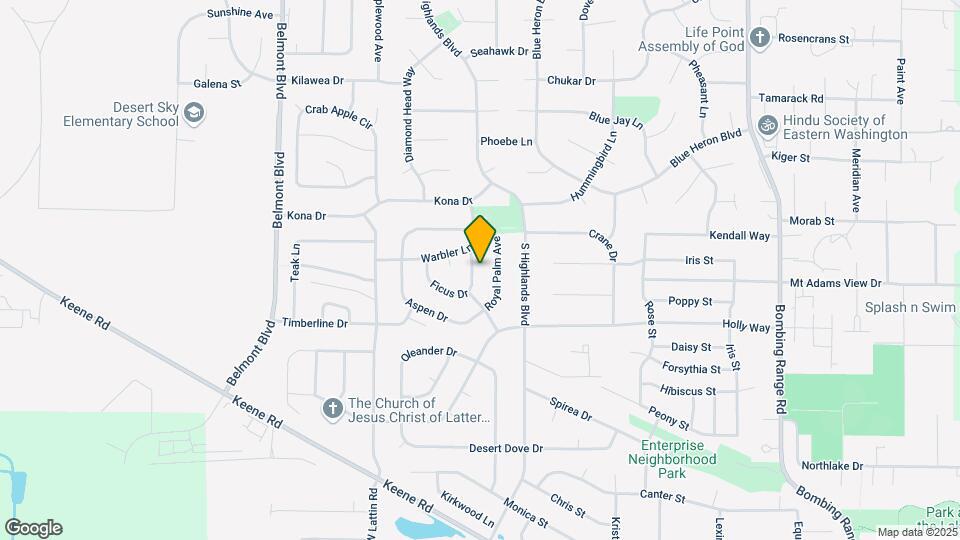2504 Ficus Dr Map and Location Details