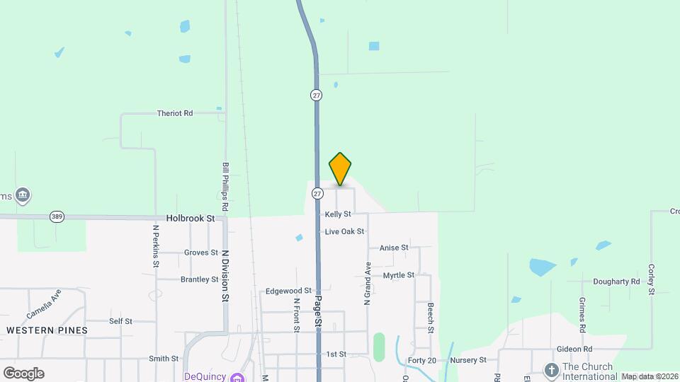 1034 Core St Map and Location Details