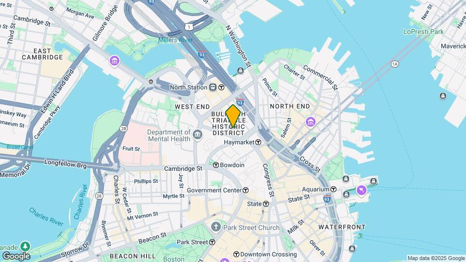 121 Portland St, Unit 504 Mapa y Detalles de la Ubicación
