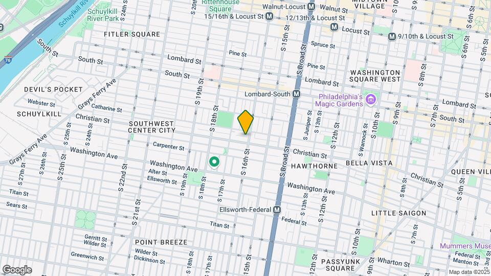 1606 Webster St Map and Location Details