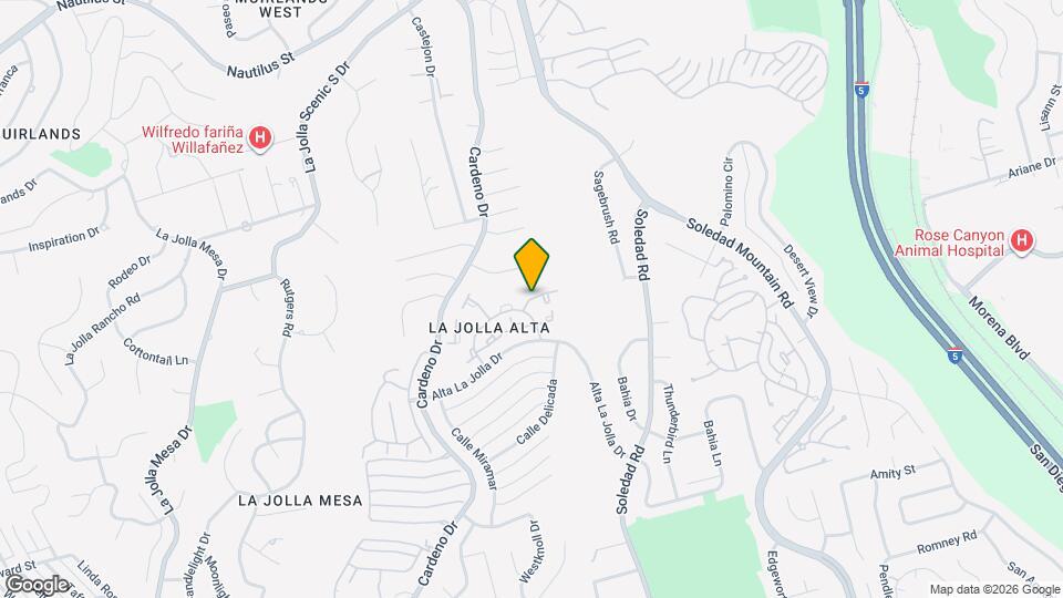 2274 Caminito Castillo Map and Location Details