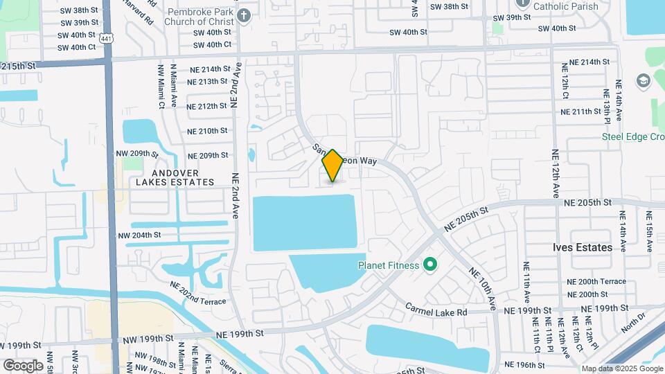 541 NE 206th Ln Map and Location Details