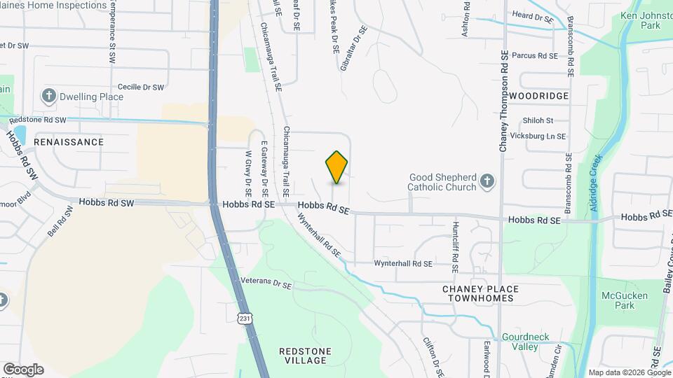 609 Wellingburg Rd SE Map and Location Details