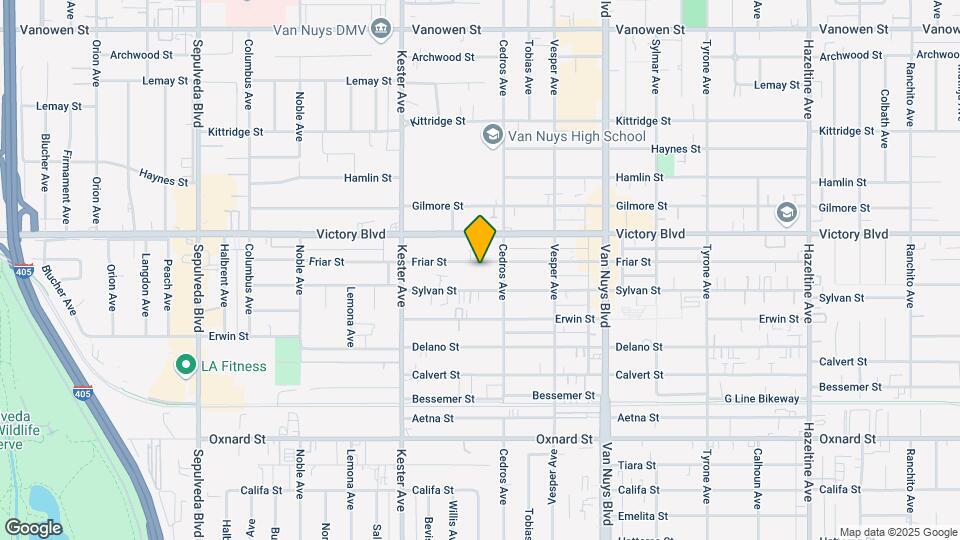 14728 W Friar St Map and Location Details