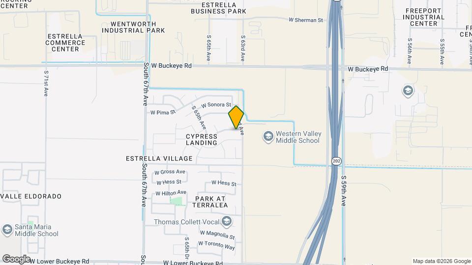 6309 W Nez Perce St, Unit 3106 Mapa y Detalles de la Ubicación