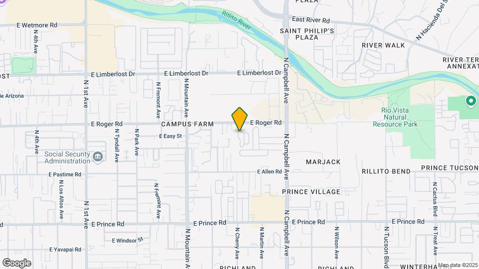 Foothills Mobile Home Park Map and Location Details
