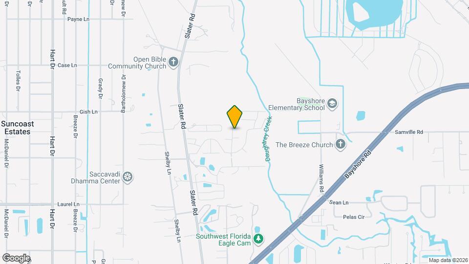 1046 Myakka Dr Map and Location Details