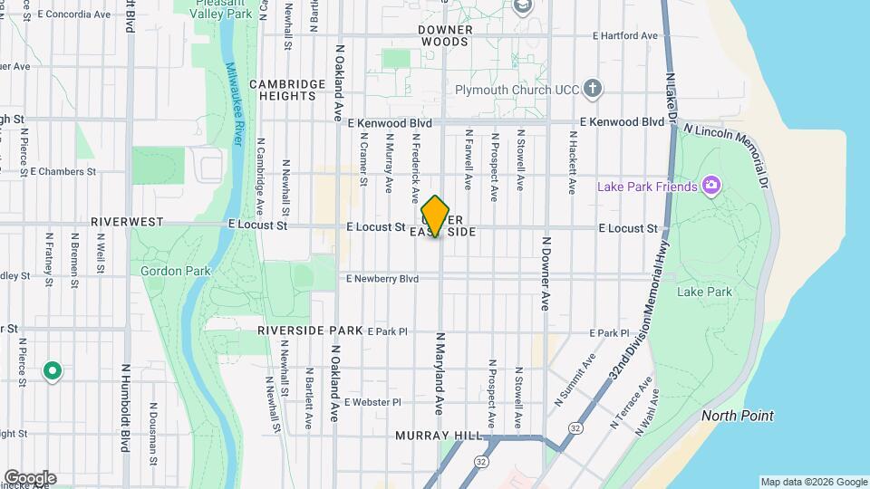 2845 N Maryland Ave Mapa y Detalles de la Ubicación