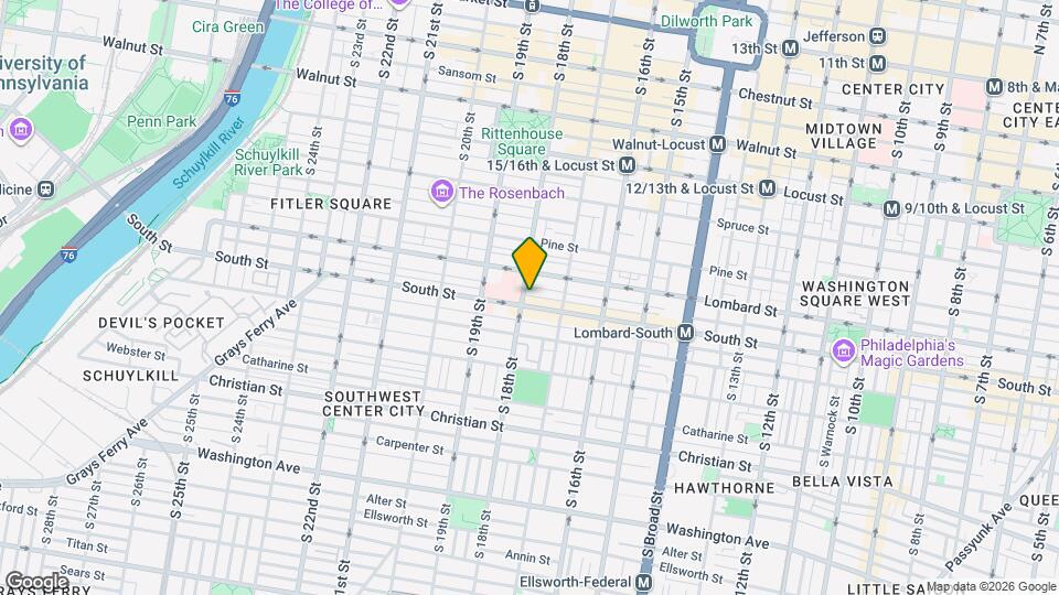 1736 Rodman St Map and Location Details